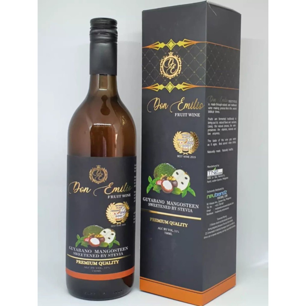 Don Emilio Guyabano Mangosteen Healthy Wine Shopee Philippines