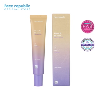 Face Republic Klassic Fit BB Cream - 24 Sand SPF30+ PA++  30mL [ Skin / Niacinamide] | Clean Kbeauty