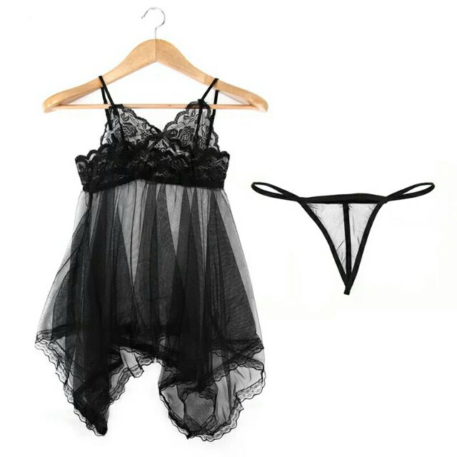 Black lingerie