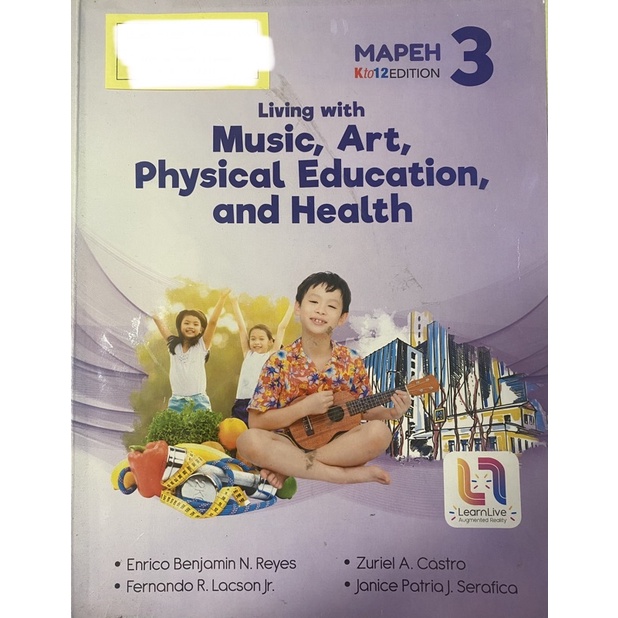 MAPEH 3 Grade 3 Book Shopee Philippines