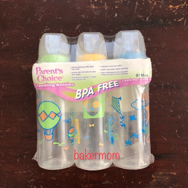 parent's choice bottles