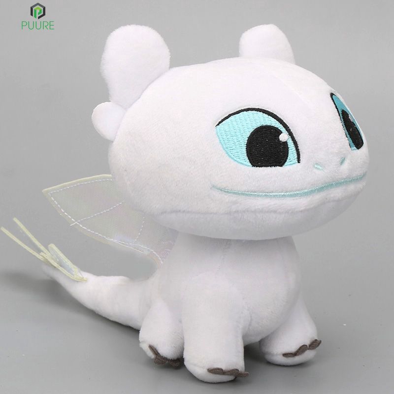 white night fury plush