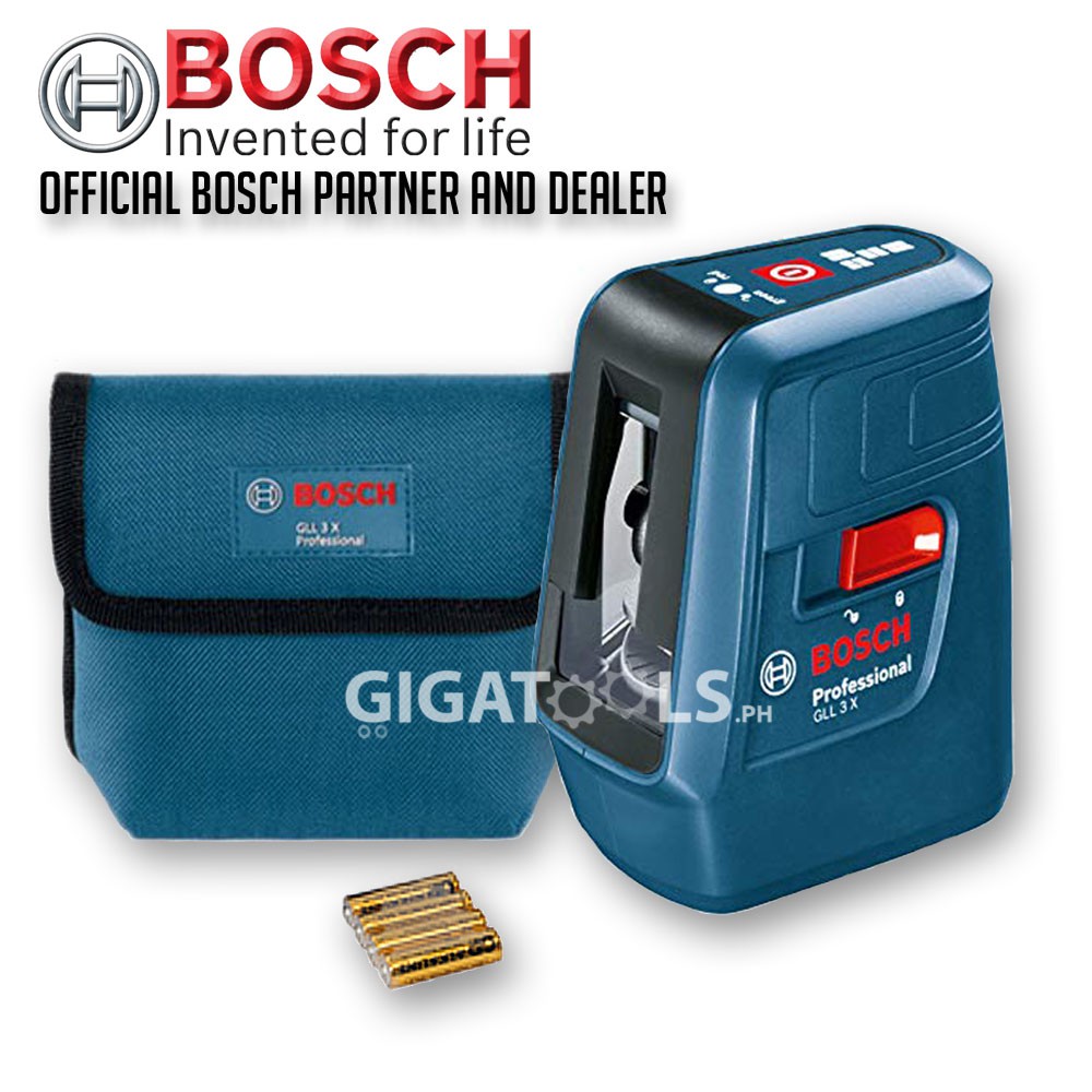 Bosch GLL 3X Professional Line Laser Digital Levelling Tool Shopee