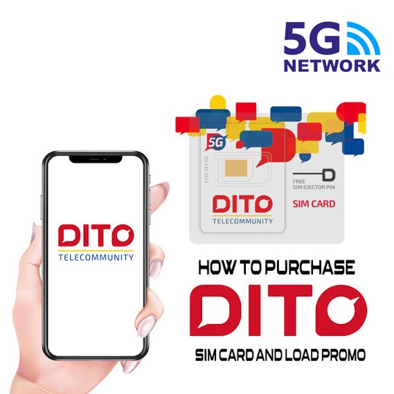 DITO SIM (SIM ONLY) 5G - LTE | Shopee Philippines