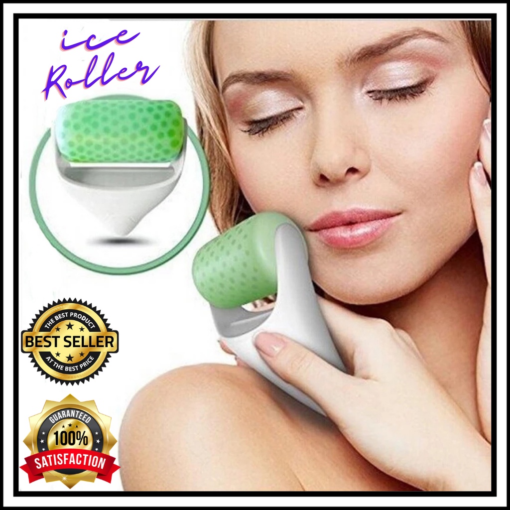 Facial and eye ice roller skin care massage antiwrinkle machine