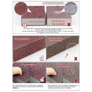 Magic Nano Emery Sponge Brush Eraser Descaling Cleaning Kitchen Rust Cleaning Tool #6