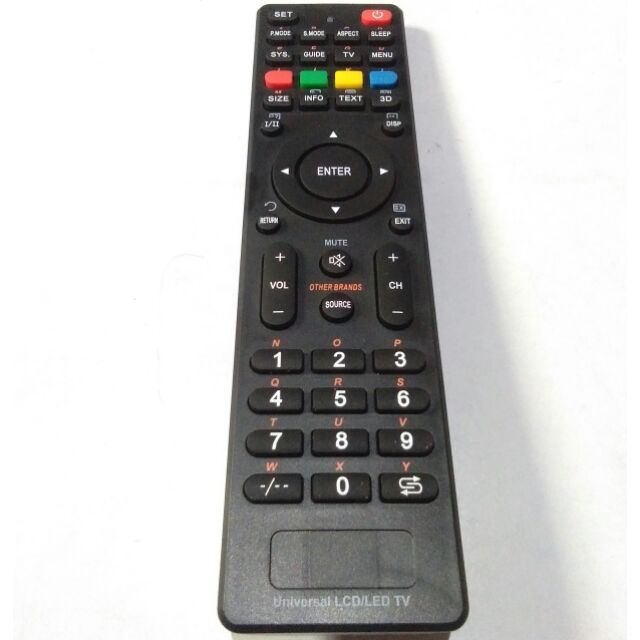 universal lcd remote control