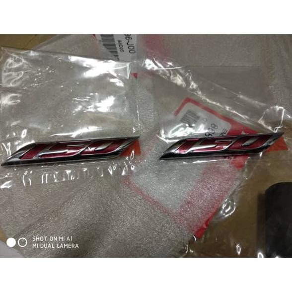 Emblem Logo 150 Honda Pcx Original Honda Genuine 86833 Burgundy 