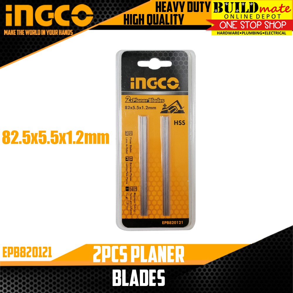 INGCO Planer Blades 2pcs/SET EPB820121 Shopee Philippines