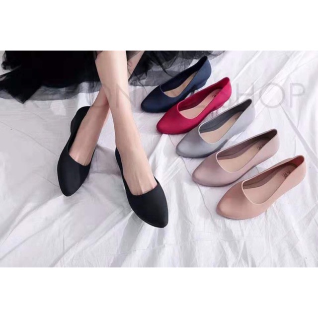 korean jelly shoes