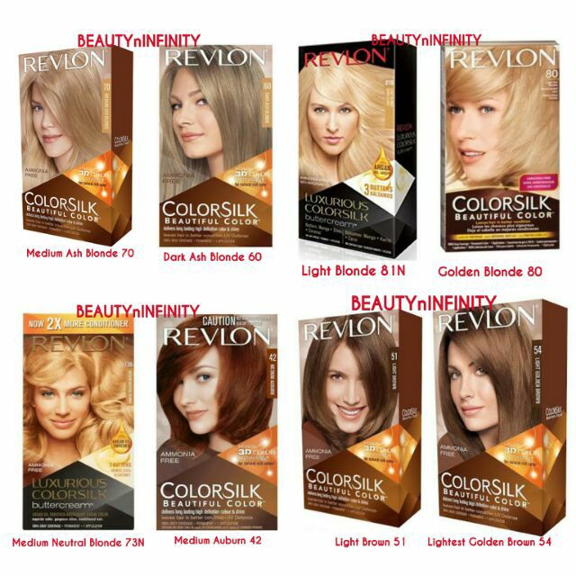 Authentic Revlon Colorsilk Hair Color