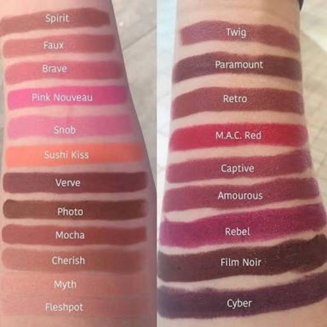 Mac Cosmetics Matte Lipstick Shopee Philippines