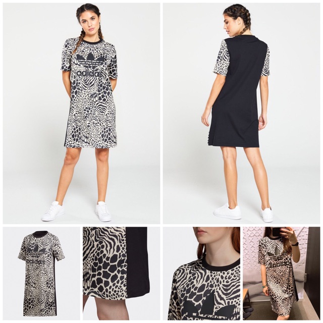cheetah print t shirt dress