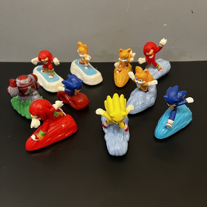 Sonic 2 Mcdonalds Happy Meal Toys (7 pcs in a set) Shopee Philippines