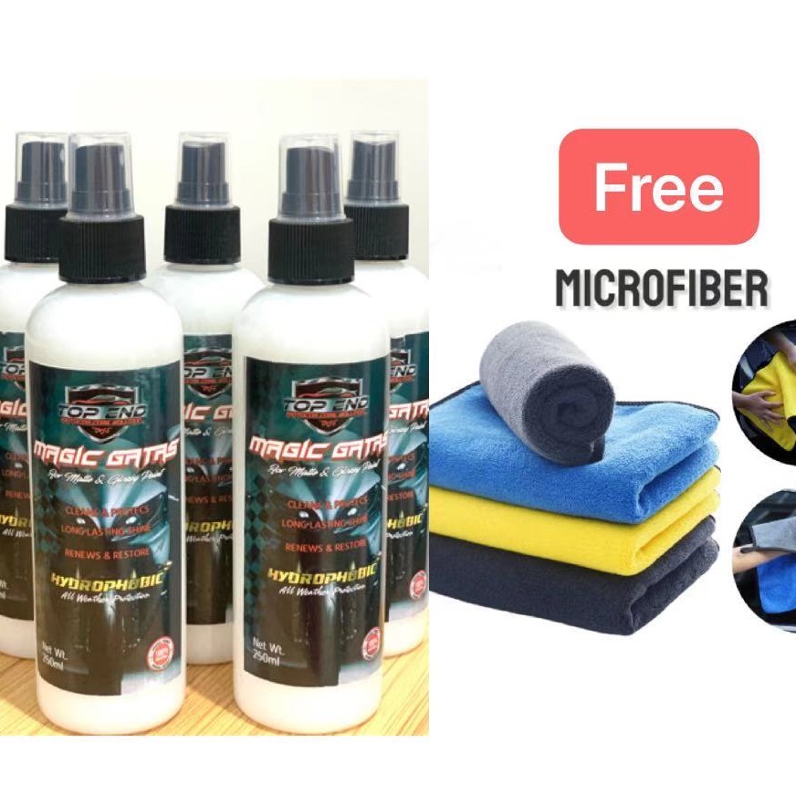 Magic Gatas 250ML+Free Micro Fiber Cleaning Towel | Shopee Philippines