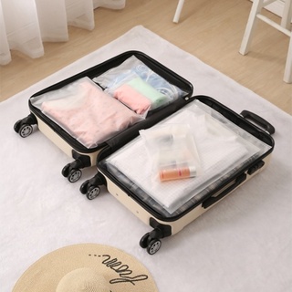 【In Stock】Clothing Ziplock Bag  Travel Pouch Frosted Matte Ziplock Bag Packaging Packaging Storage #3