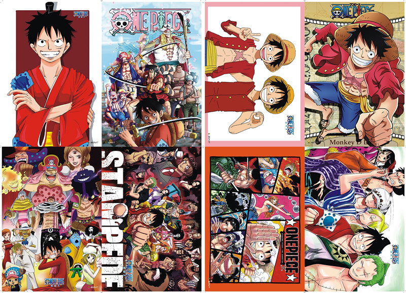 One Piece Naruto My Hero Academia