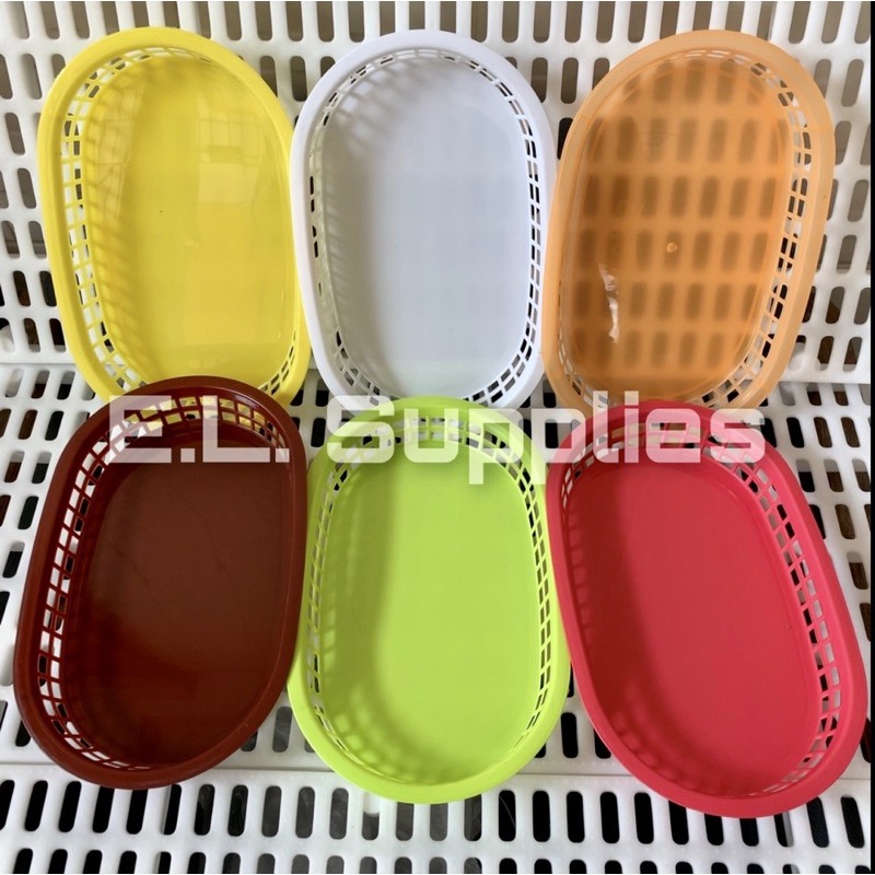 10 pcs. HQ Multipurpose Plastic Tray / Mcdo Tray / Basket for food or