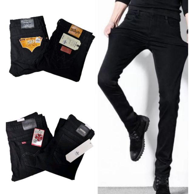 branded black jeans for mens