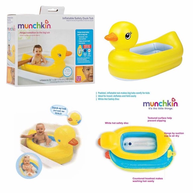 munchkin inflatable duck