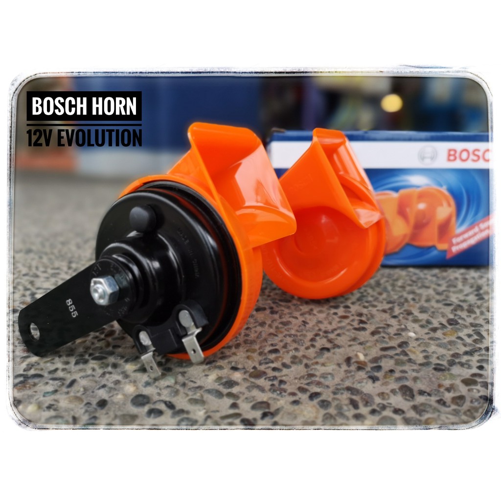 BOSCH HORN 12V EVOLUTION w/ FREE ORIG BOSCH RELAY Shopee Philippines