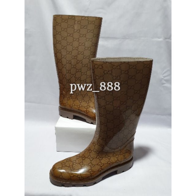 gucci boots monogram