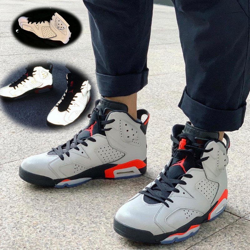 jordan 6 infrared silver