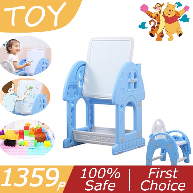 Drawing board / Baby 3in1 multifunctional building block learning easel