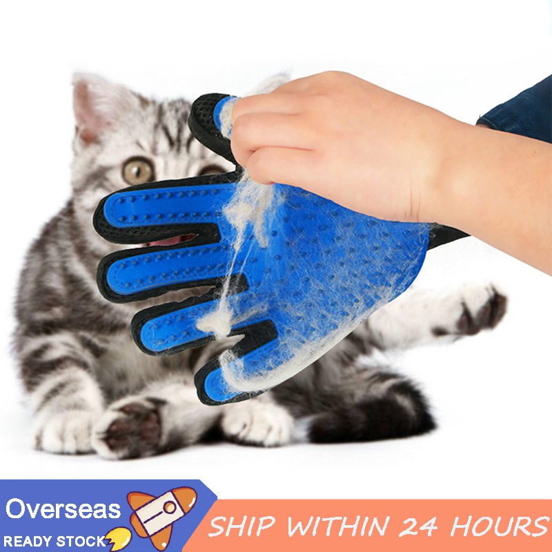 cat fur glove