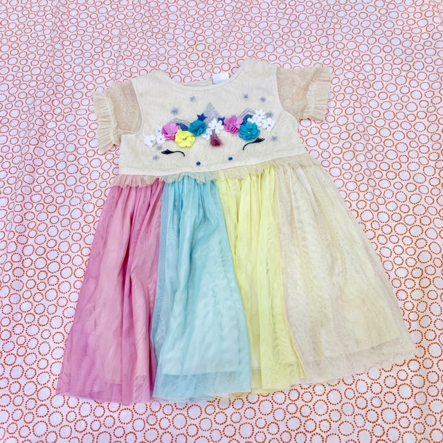 unicorn dress shopee