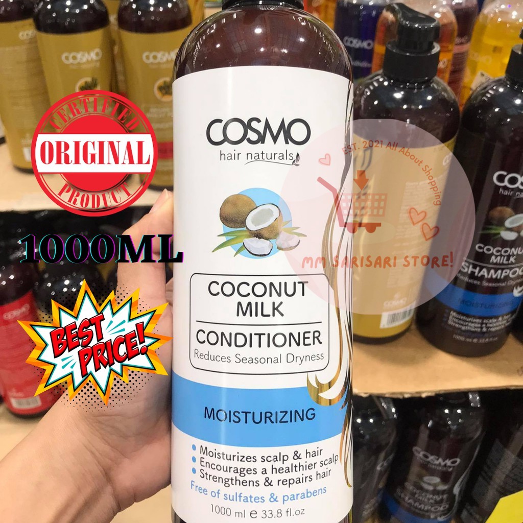 ORIGINAL COSMO COCONUT MILK CONDITIONER FROM UAE (1000ML) Shopee
