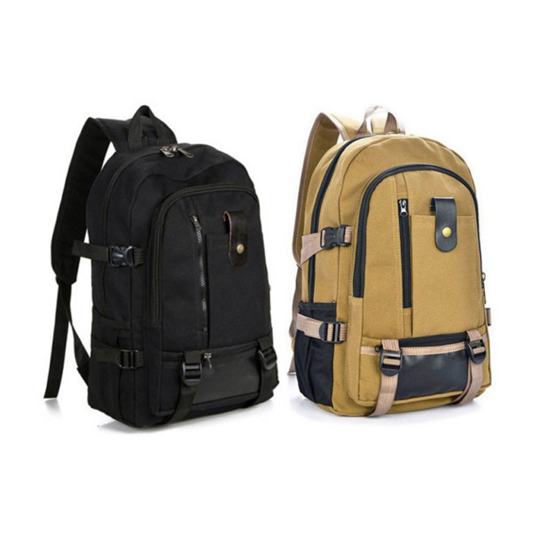 canvas computer backpack