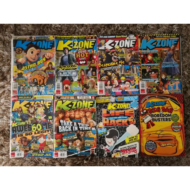 K Zone Magazine Bundle Shopee Philippines