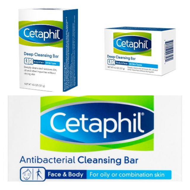 cetaphil gentle cleansing antibacterial bar 127g