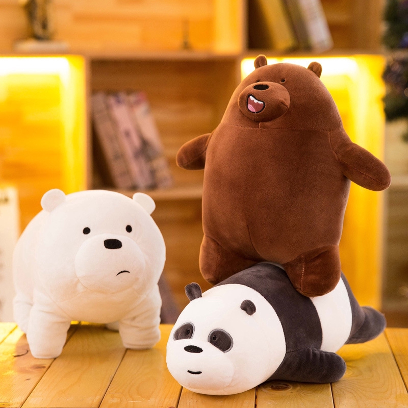 we bare bears stuffed toy shopee