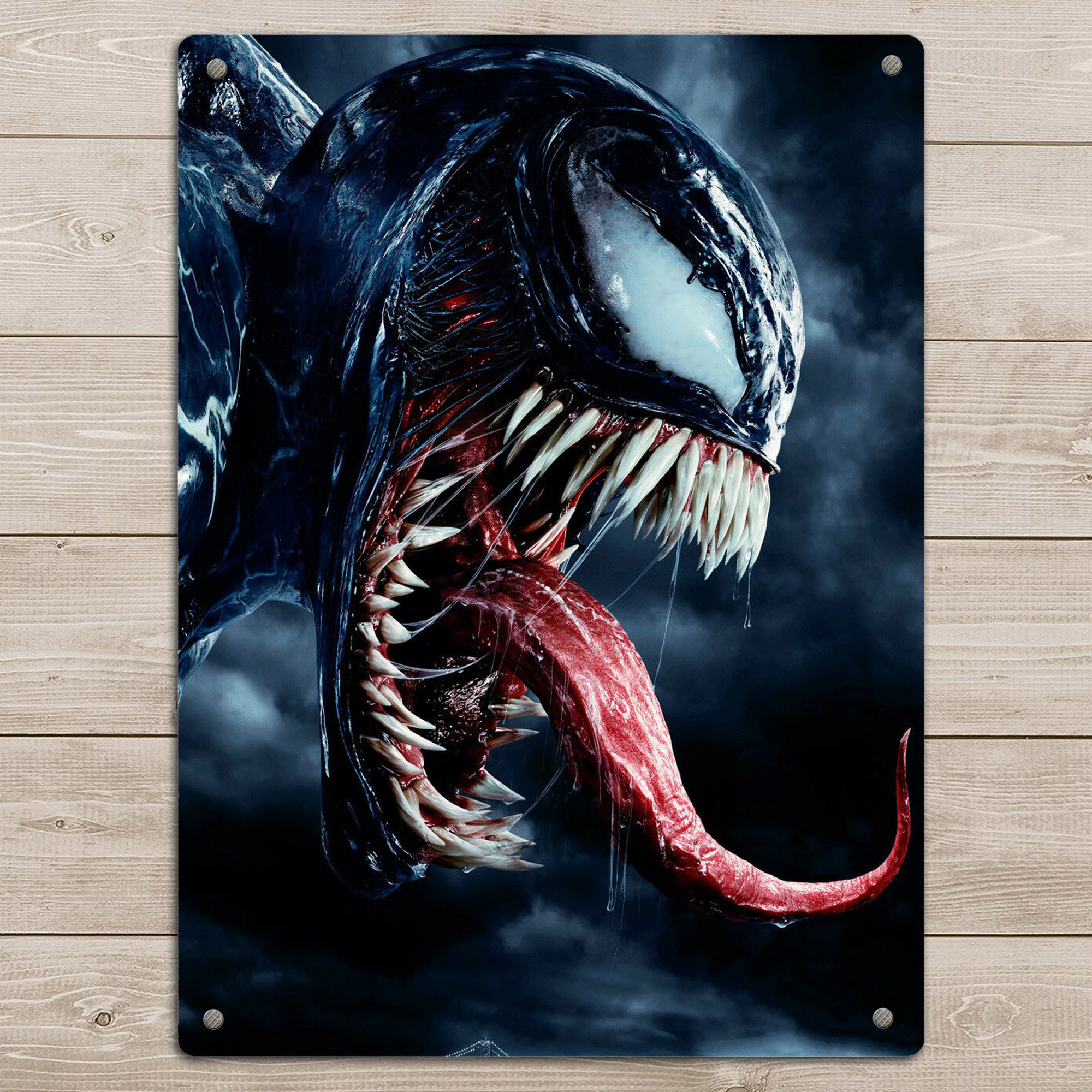 Venom Movie Poster Metal Tin Sign Home Bedroom Decor Wall