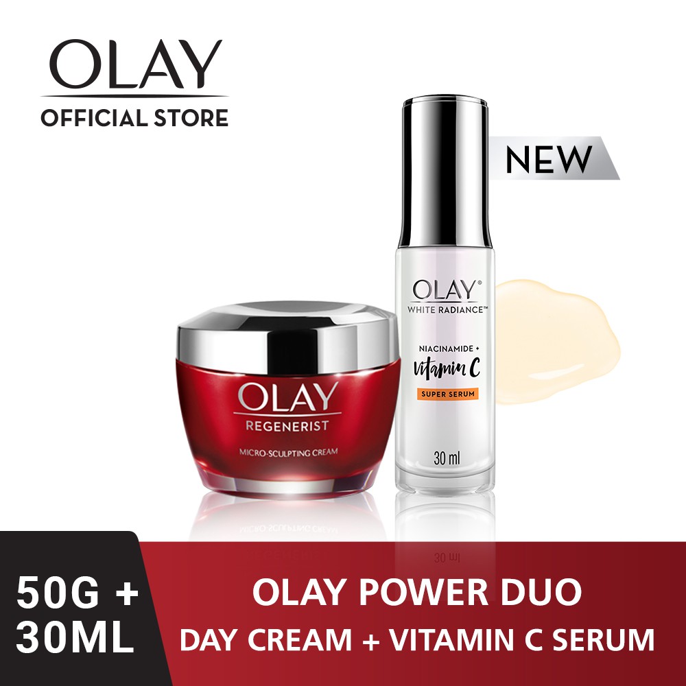 oil of olay face cream with vitamin c