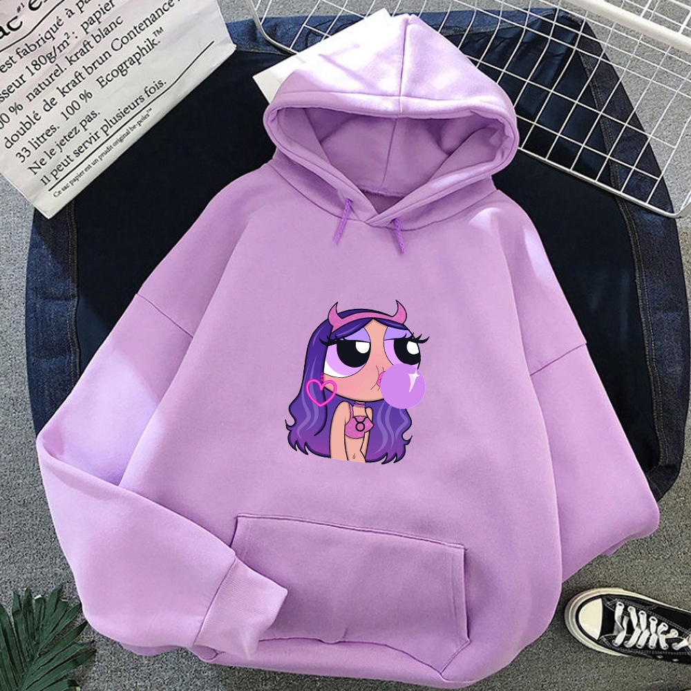 ladies purple sweatshirt