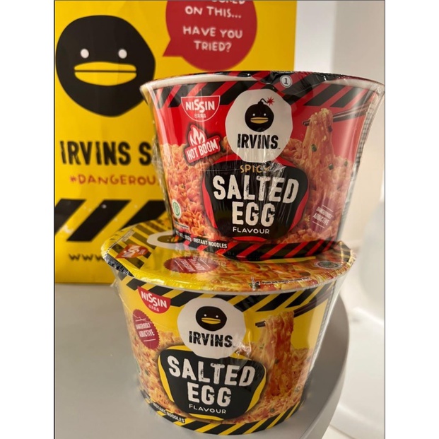 Irvins Salted Egg Cup Noodles | Shopee Philippines