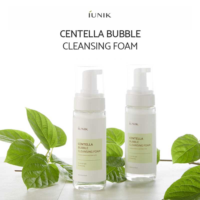 IUNIK Centella Bubble Cleansing Foam 150ml