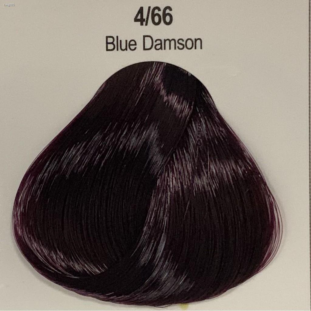 Blue Damson Hair Color with Oxidant ( 4/66 Bob Keratin Permanent