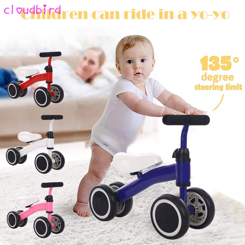 plastic push bikes for toddlers