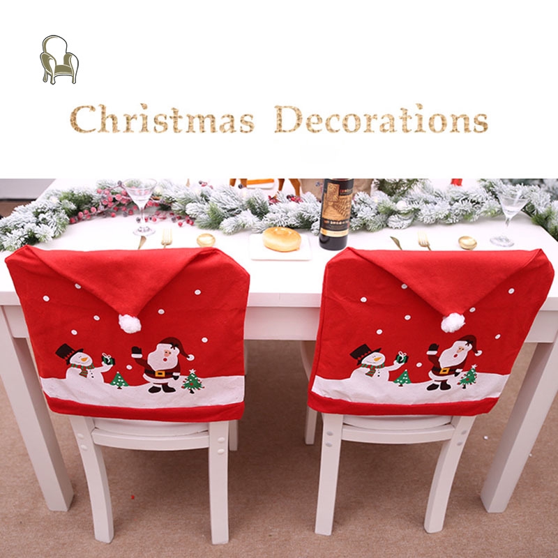 santa hat chair back cover pattern