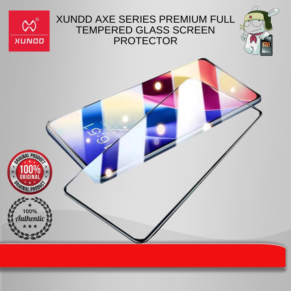 Xiaomi Redmi 10 Redmi 10c Redmi 9 Xundd Axe Series Full Tempered Glass Set Shopee Philippines