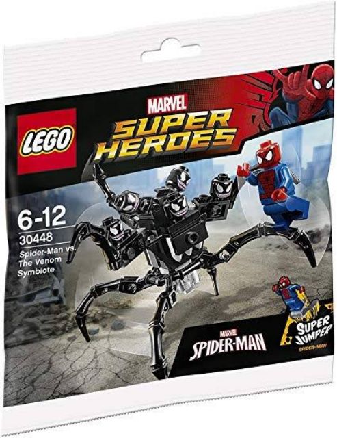 venom and spiderman lego