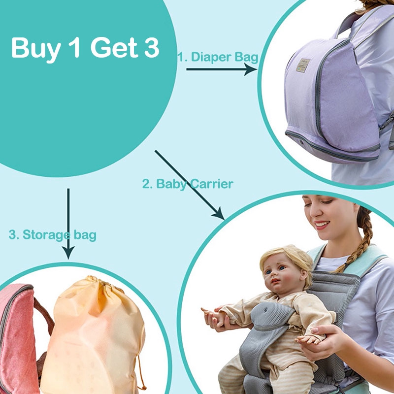 diaper bag baby carrier