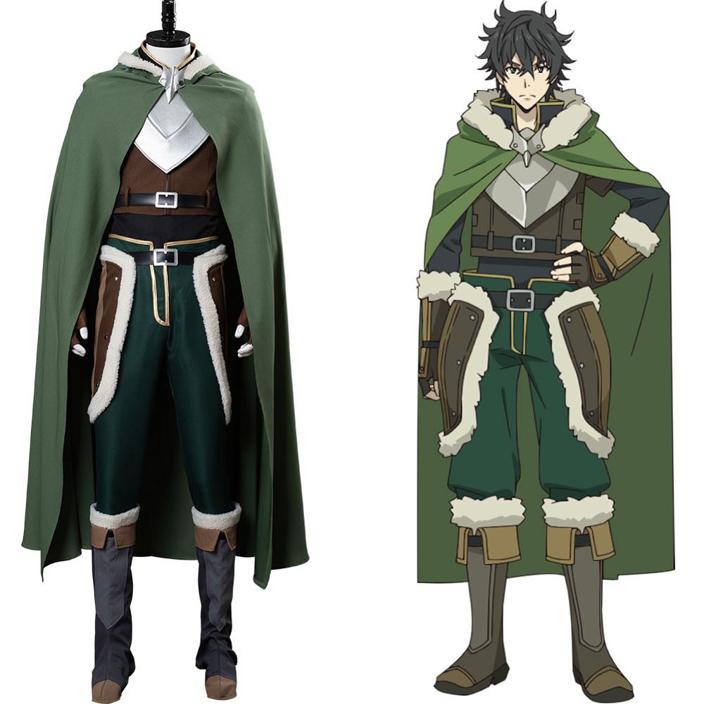 The Rising of the Shield Hero Iwatani Naofumi Cosplay Costume Cloak ...