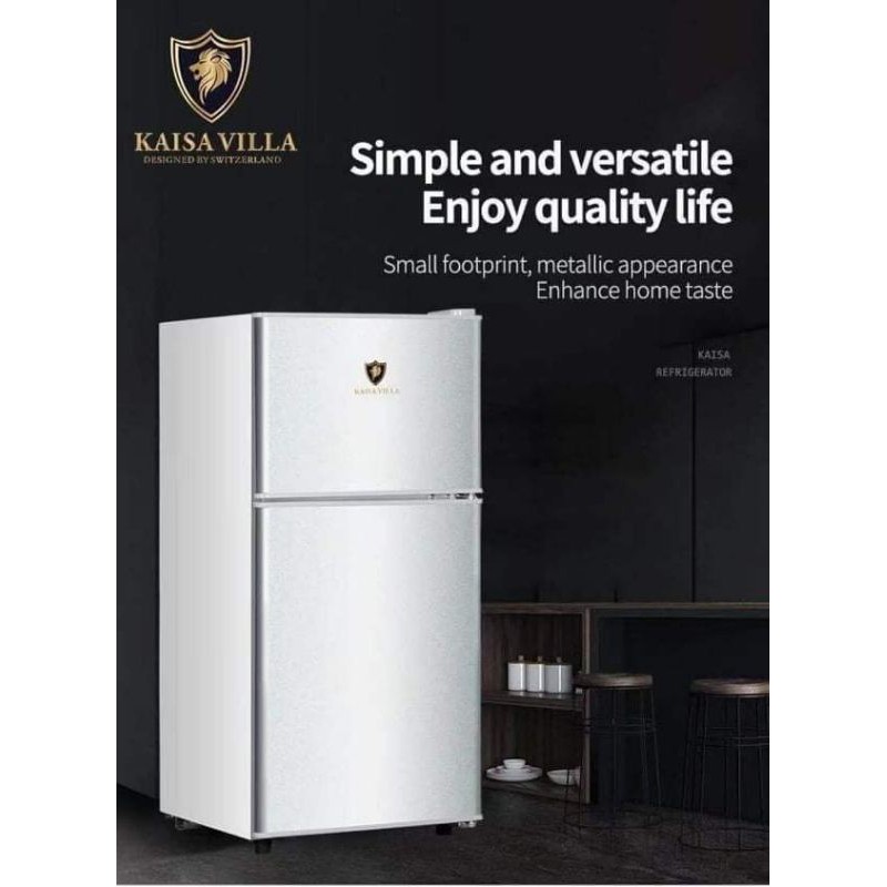 Fast Cooling Double Door Mini Refrigerator Kaisa Villa 32l Capacity Space Saving Ref Shopee Philippines