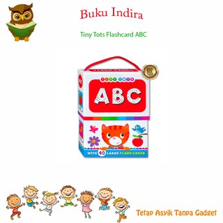 Children 's Import Book Abc Tiny Tots Flash Cards (40 Large Flash Cards) | Shopee Philippines