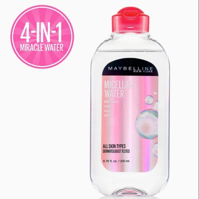 miracle water makeup remover